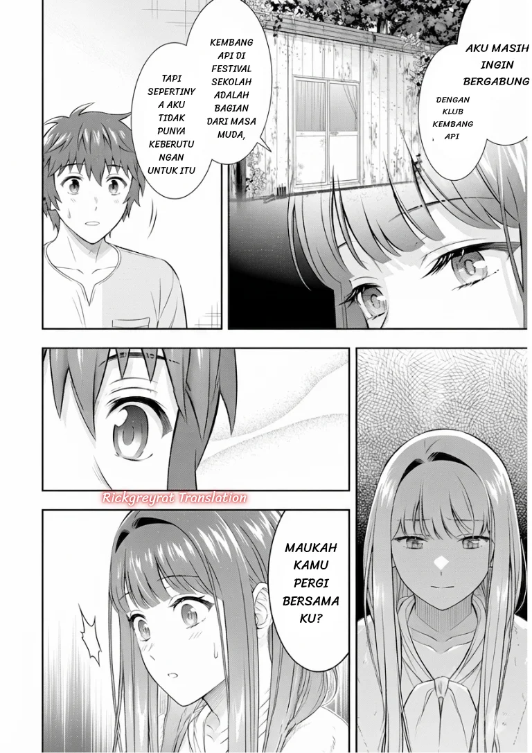 Toumei na Yoru ni Kakeru-kun to, Me ni Mienai Koi wo Shita. Chapter 6 - halaman 28