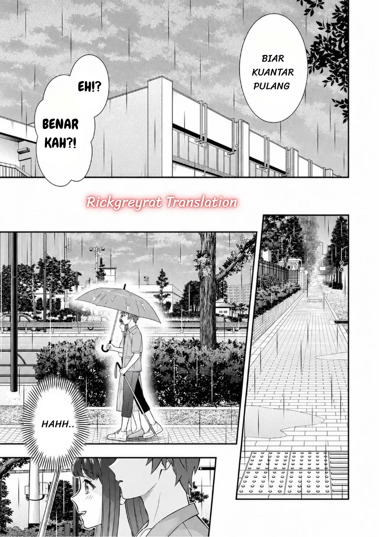 Toumei na Yoru ni Kakeru-kun to, Me ni Mienai Koi wo Shita. Chapter 6 - halaman 31