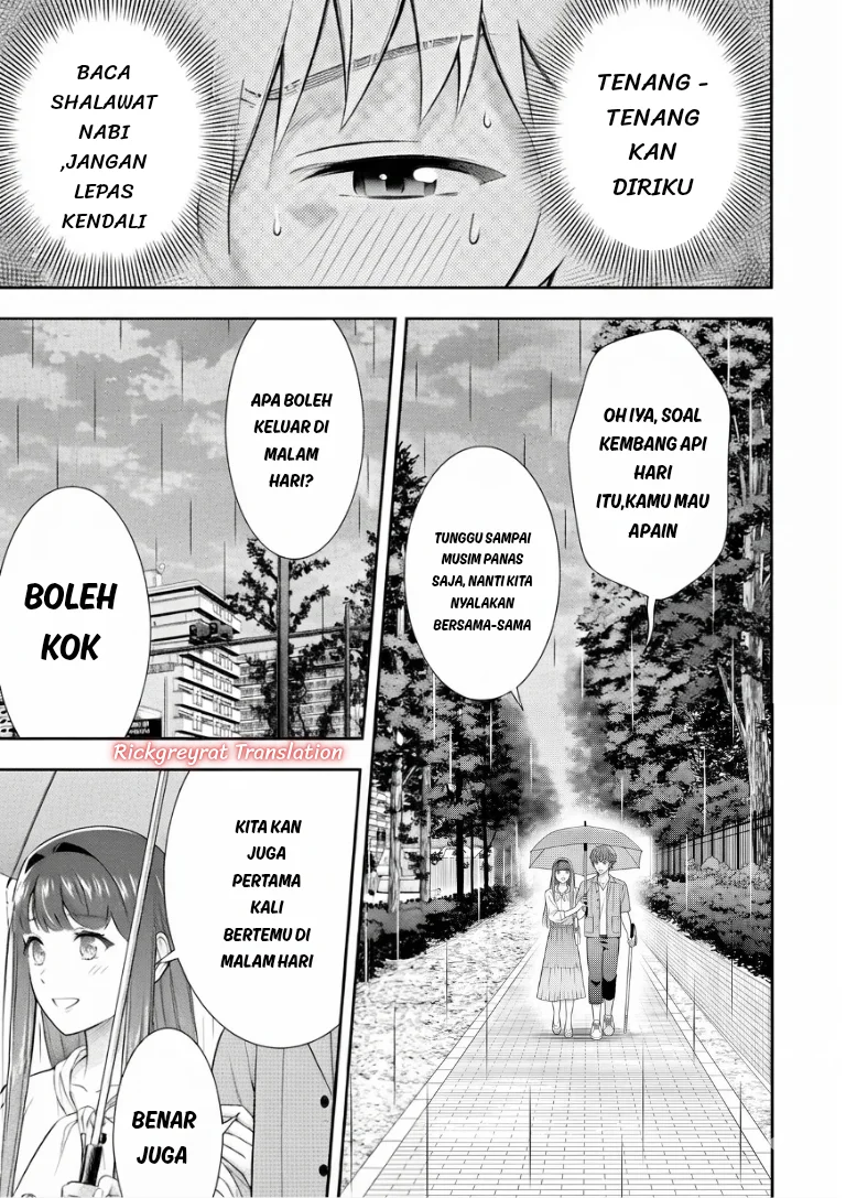 Toumei na Yoru ni Kakeru-kun to, Me ni Mienai Koi wo Shita. Chapter 6 - halaman 33
