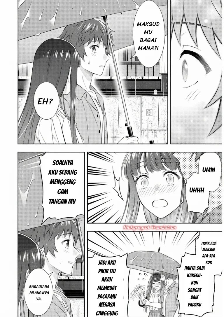 Toumei na Yoru ni Kakeru-kun to, Me ni Mienai Koi wo Shita. Chapter 6 - halaman 36