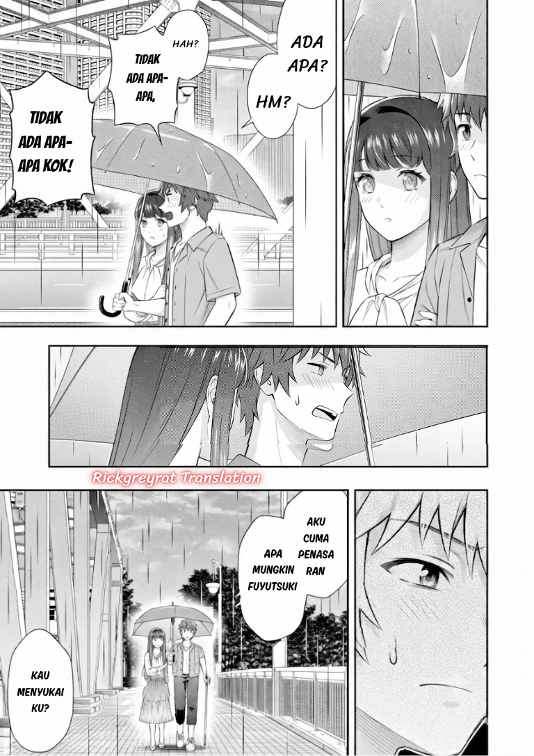 Toumei na Yoru ni Kakeru-kun to, Me ni Mienai Koi wo Shita. Chapter 6 - halaman 37