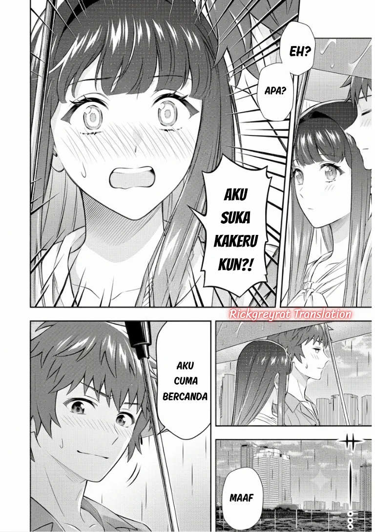 Toumei na Yoru ni Kakeru-kun to, Me ni Mienai Koi wo Shita. Chapter 6 - halaman 38