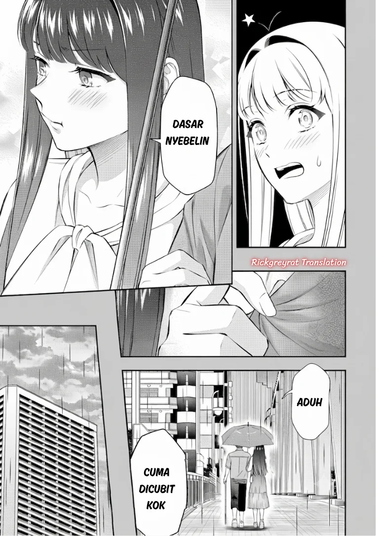 Toumei na Yoru ni Kakeru-kun to, Me ni Mienai Koi wo Shita. Chapter 6 - halaman 39