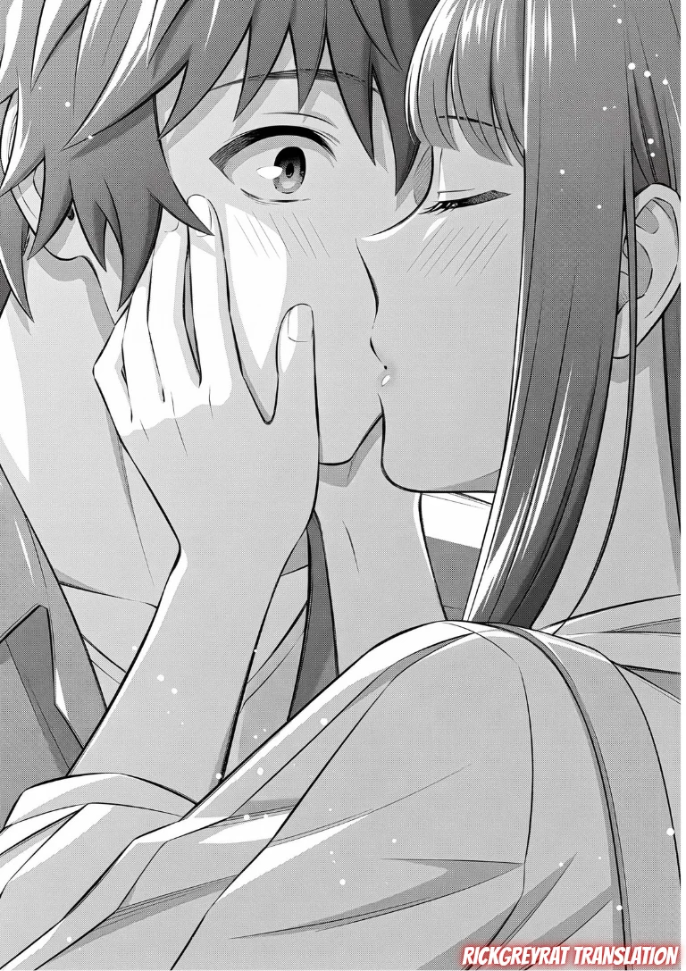 Toumei na Yoru ni Kakeru-kun to, Me ni Mienai Koi wo Shita. Chapter 6 - halaman 44