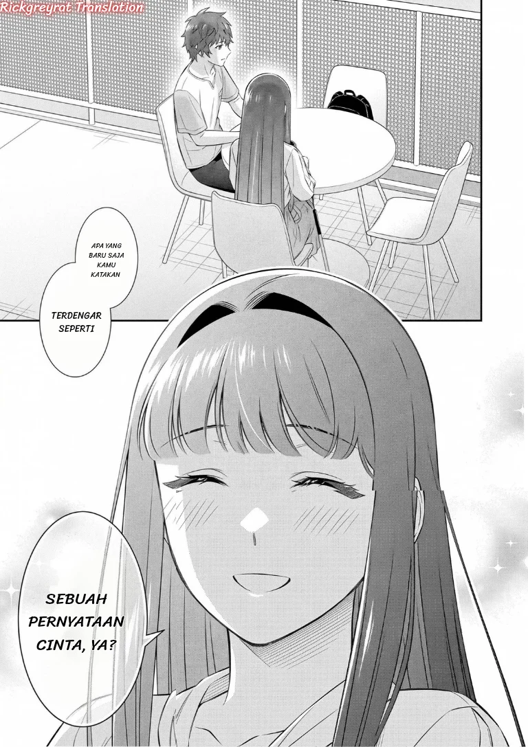 Toumei na Yoru ni Kakeru-kun to, Me ni Mienai Koi wo Shita. Chapter 6 - halaman 9