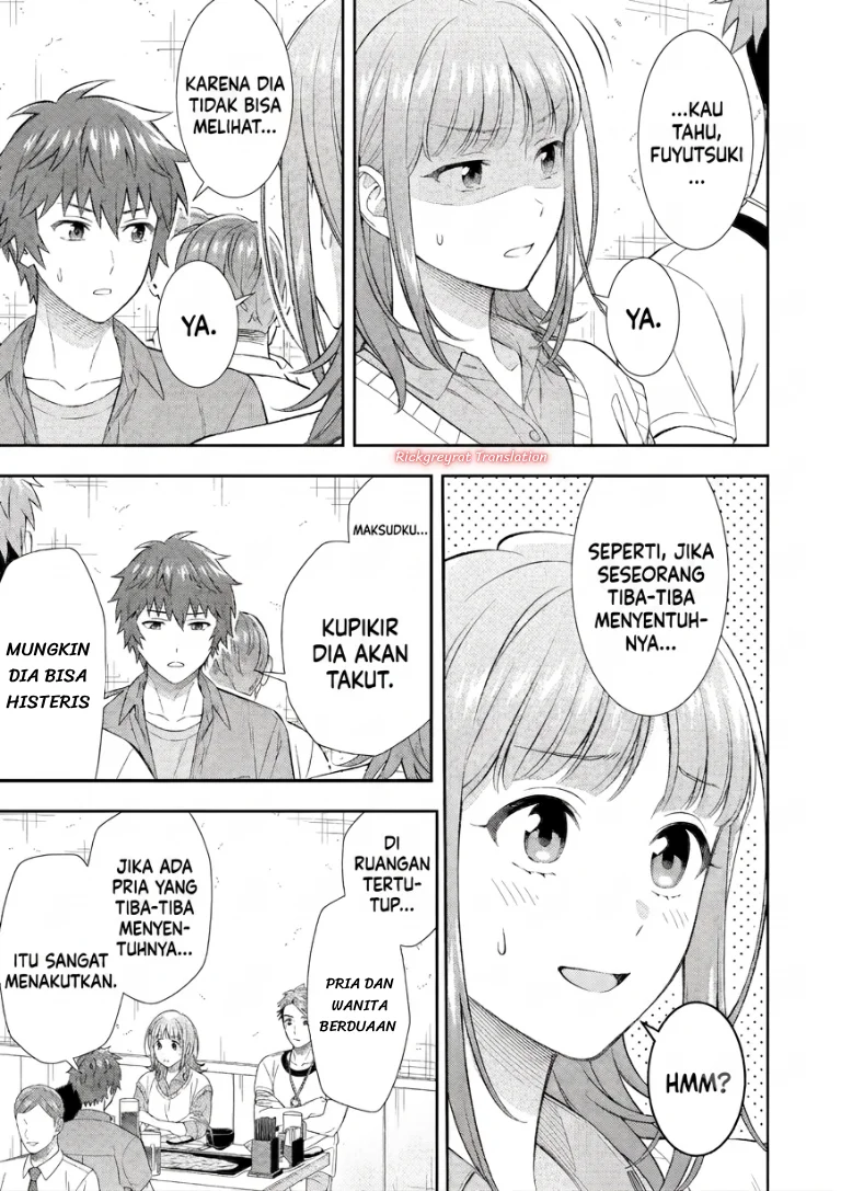 Toumei na Yoru ni Kakeru-kun to, Me ni Mienai Koi wo Shita. Chapter 7 - halaman 15