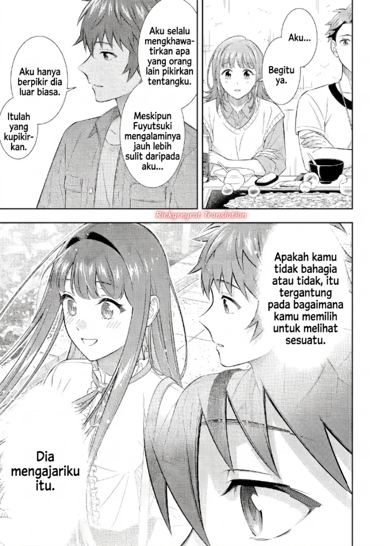 Toumei na Yoru ni Kakeru-kun to, Me ni Mienai Koi wo Shita. Chapter 7 - halaman 19
