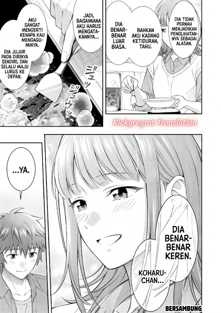 Toumei na Yoru ni Kakeru-kun to, Me ni Mienai Koi wo Shita. Chapter 7 - halaman 21