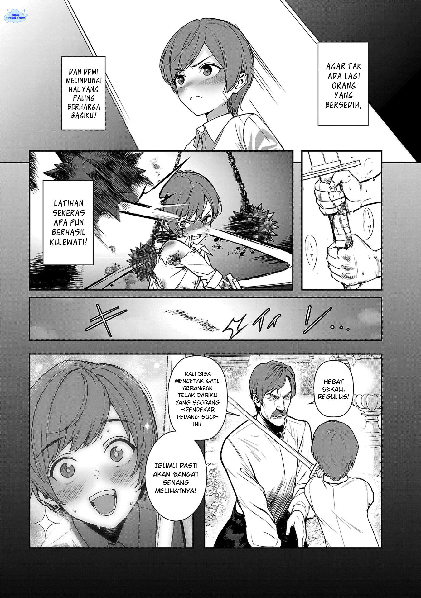 Tousan wa "Kensei", Kaasan wa "Kenshin", Boku wa "Ochinp〇 Chanbara Master" Chapter 1 - halaman 10