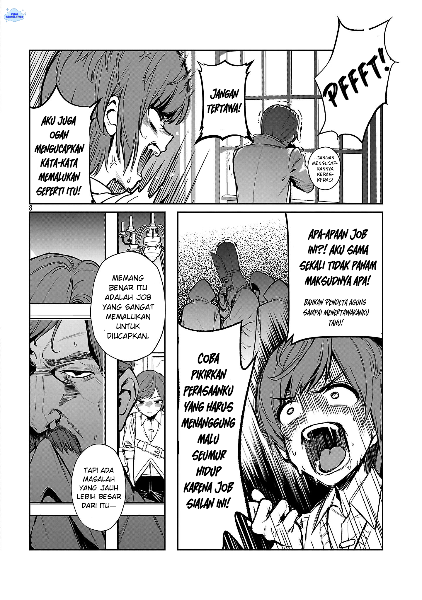 Tousan wa "Kensei", Kaasan wa "Kenshin", Boku wa "Ochinp〇 Chanbara Master" Chapter 1 - halaman 13