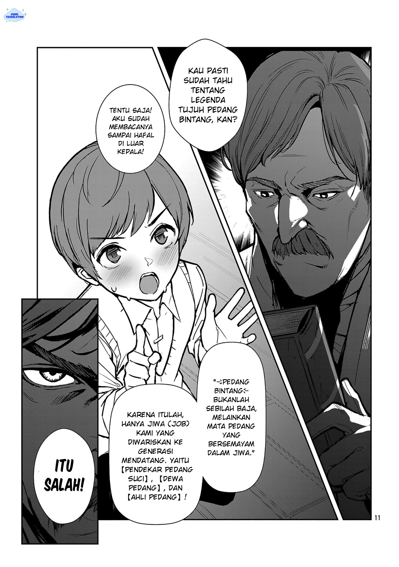 Tousan wa "Kensei", Kaasan wa "Kenshin", Boku wa "Ochinp〇 Chanbara Master" Chapter 1 - halaman 16