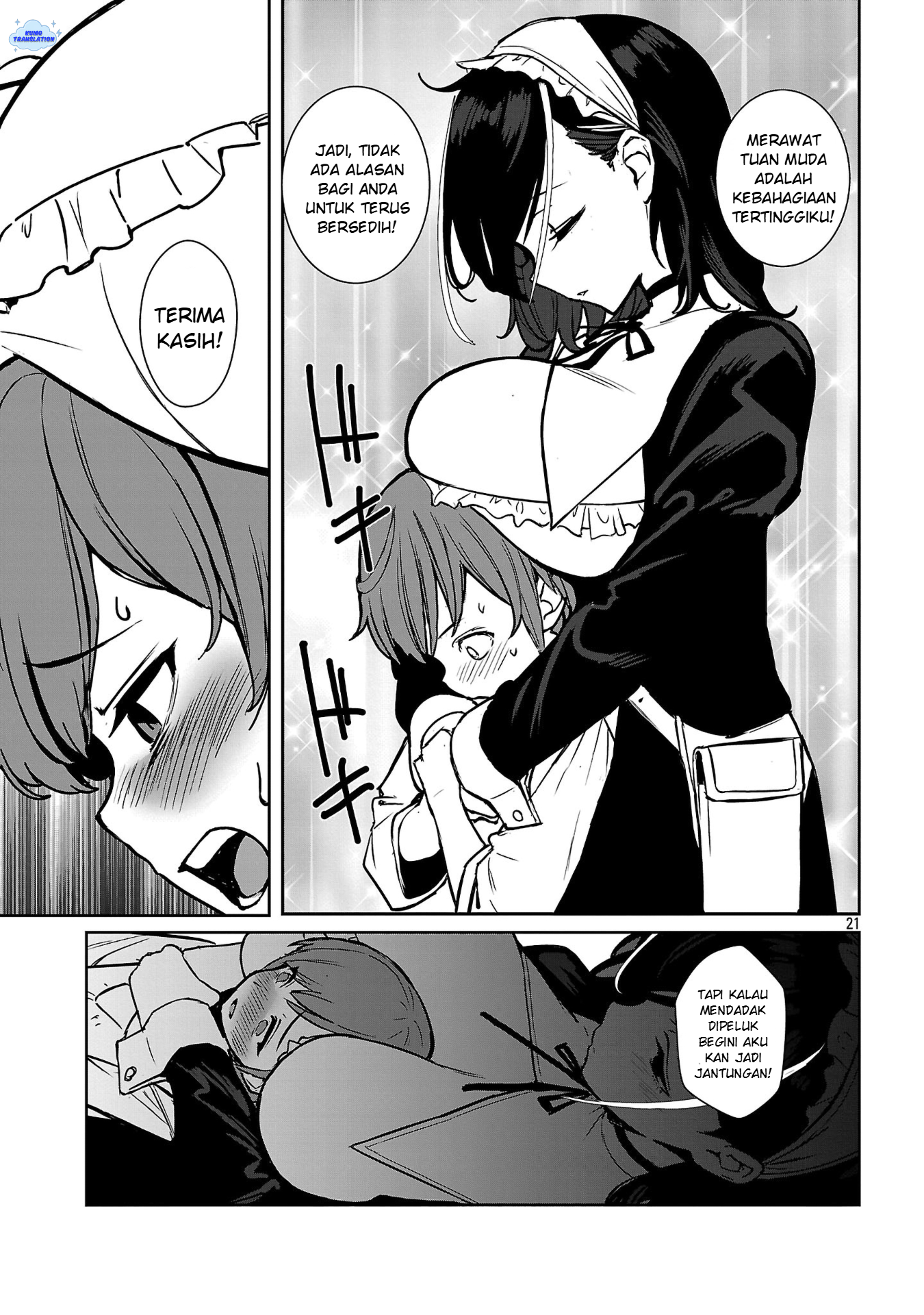Tousan wa "Kensei", Kaasan wa "Kenshin", Boku wa "Ochinp〇 Chanbara Master" Chapter 1 - halaman 26