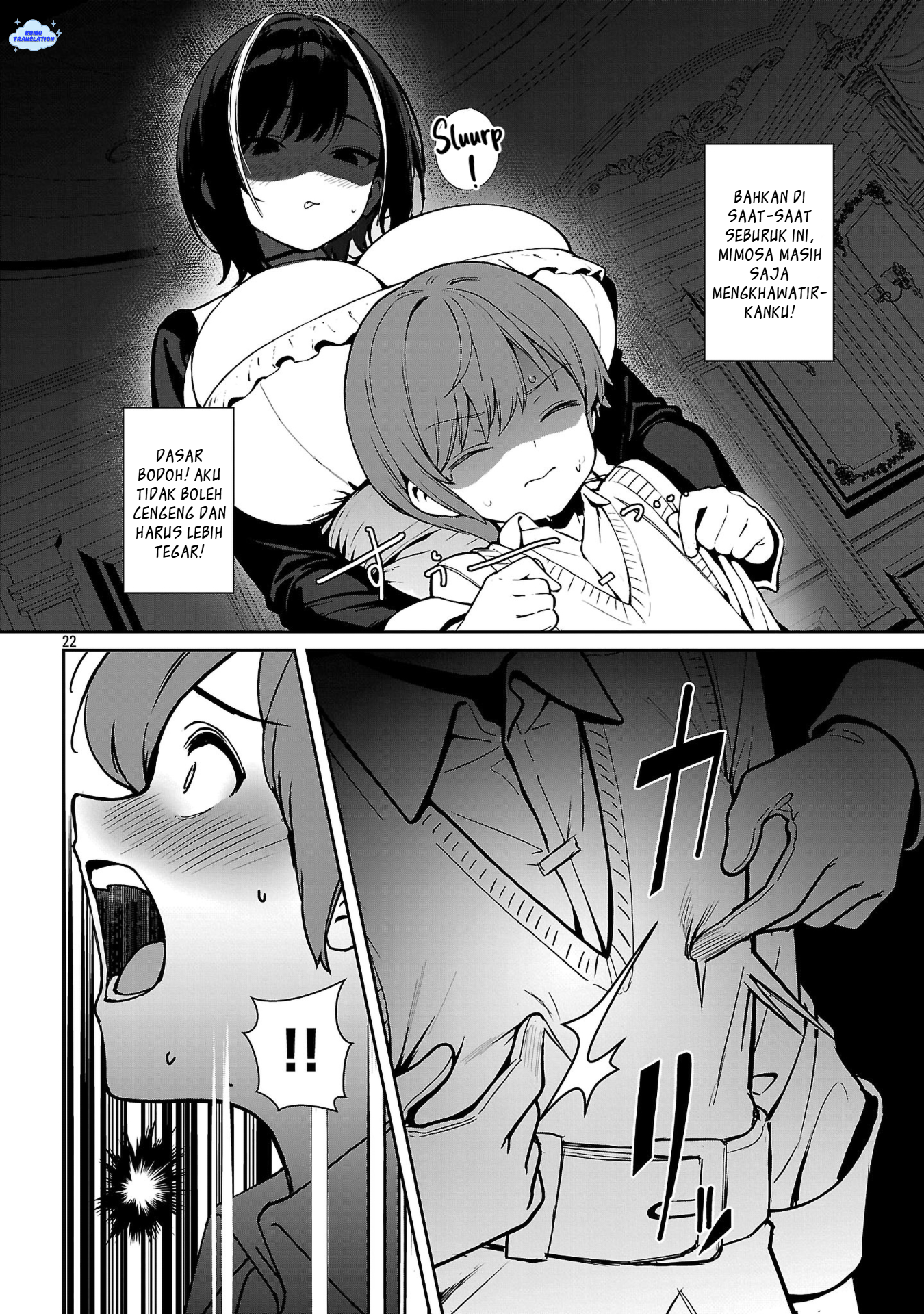 Tousan wa "Kensei", Kaasan wa "Kenshin", Boku wa "Ochinp〇 Chanbara Master" Chapter 1 - halaman 27