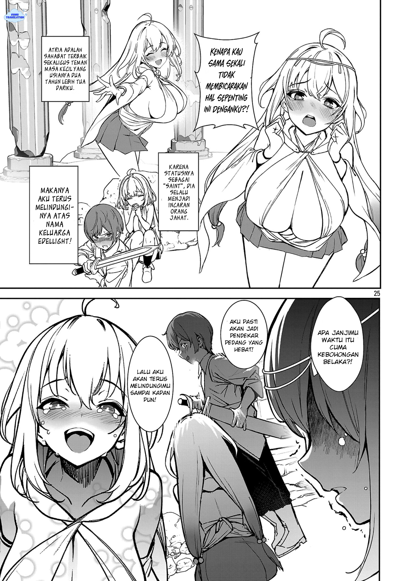 Tousan wa "Kensei", Kaasan wa "Kenshin", Boku wa "Ochinp〇 Chanbara Master" Chapter 1 - halaman 30