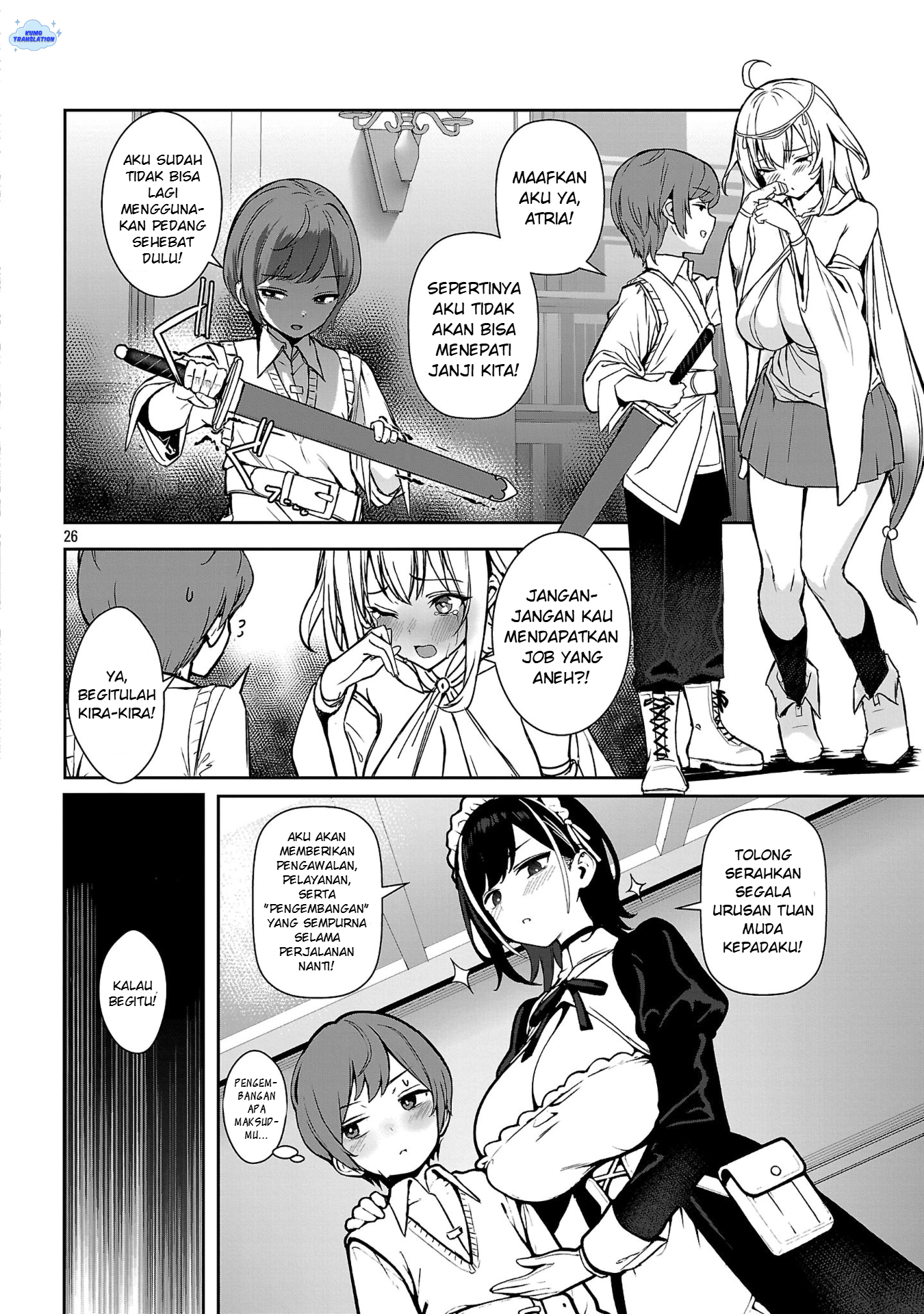 Tousan wa "Kensei", Kaasan wa "Kenshin", Boku wa "Ochinp〇 Chanbara Master" Chapter 1 - halaman 31