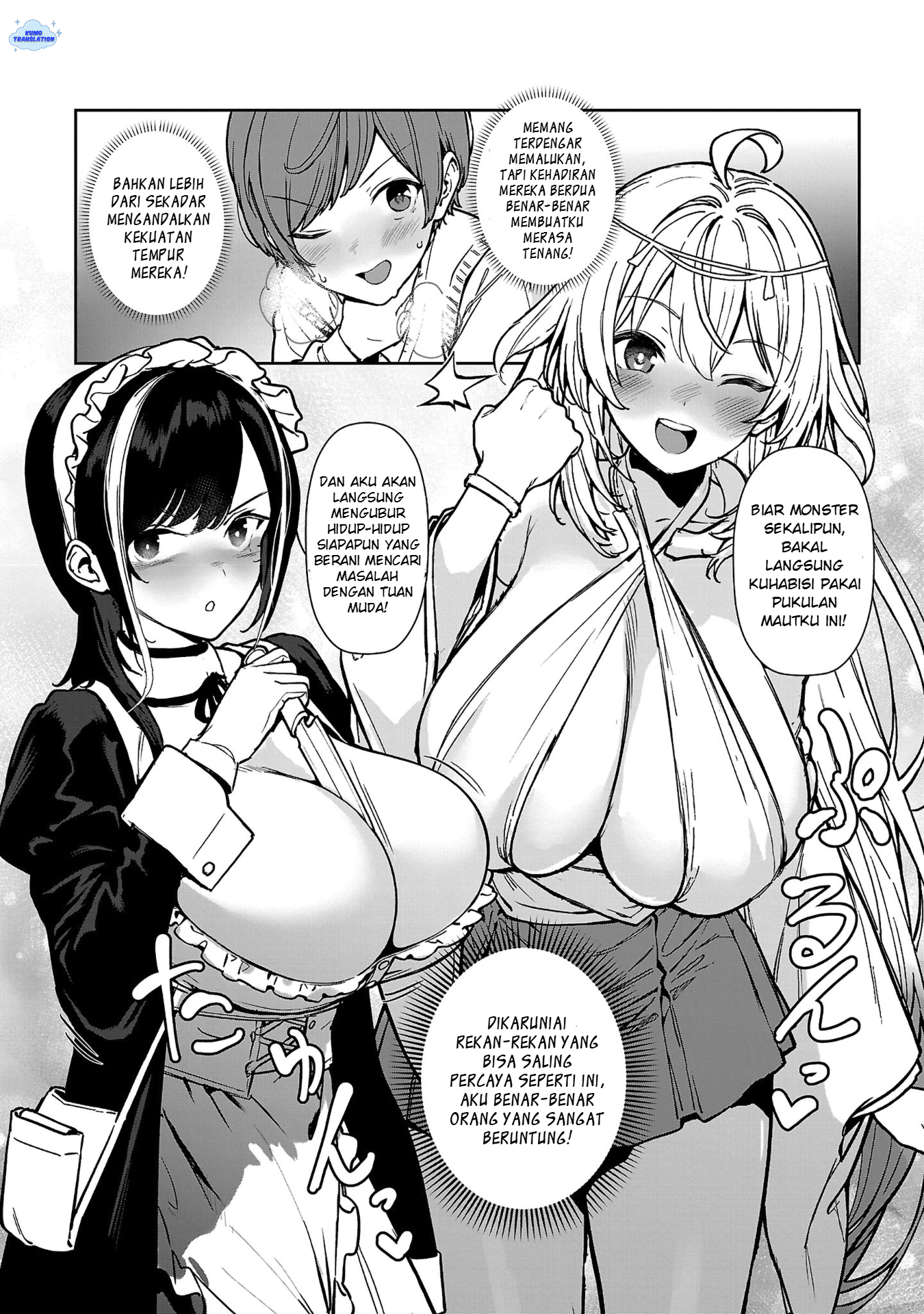 Tousan wa "Kensei", Kaasan wa "Kenshin", Boku wa "Ochinp〇 Chanbara Master" Chapter 1 - halaman 34