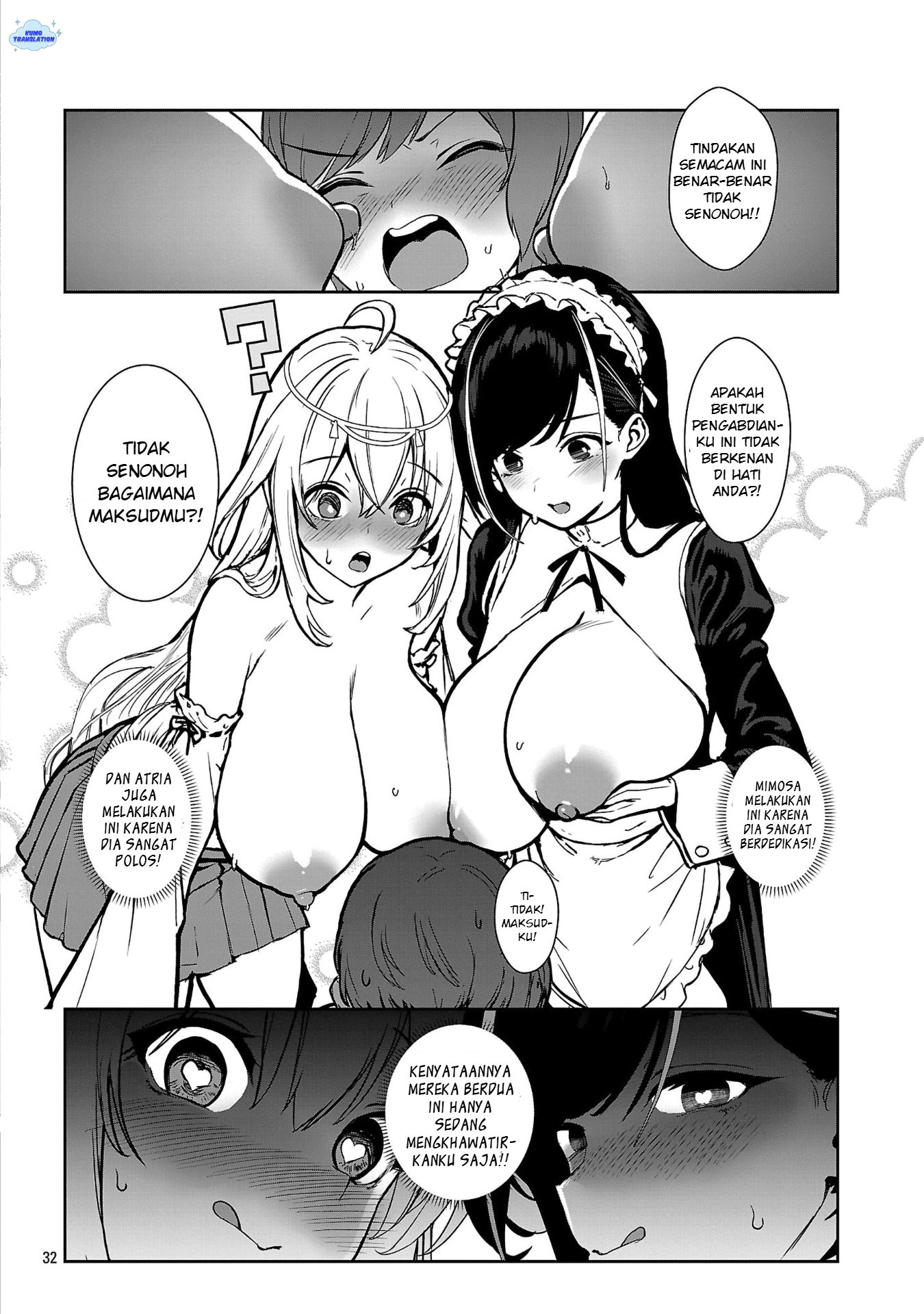 Tousan wa "Kensei", Kaasan wa "Kenshin", Boku wa "Ochinp〇 Chanbara Master" Chapter 1 - halaman 37