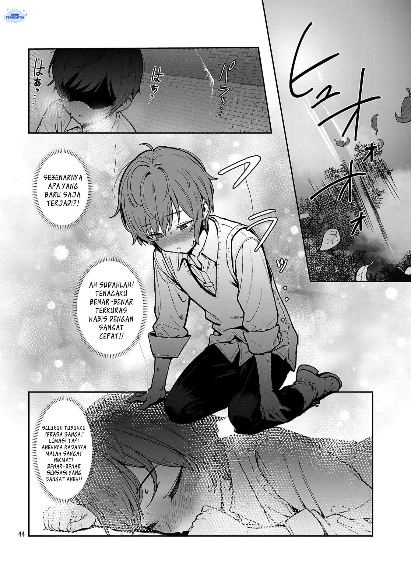 Tousan wa "Kensei", Kaasan wa "Kenshin", Boku wa "Ochinp〇 Chanbara Master" Chapter 1 - halaman 48