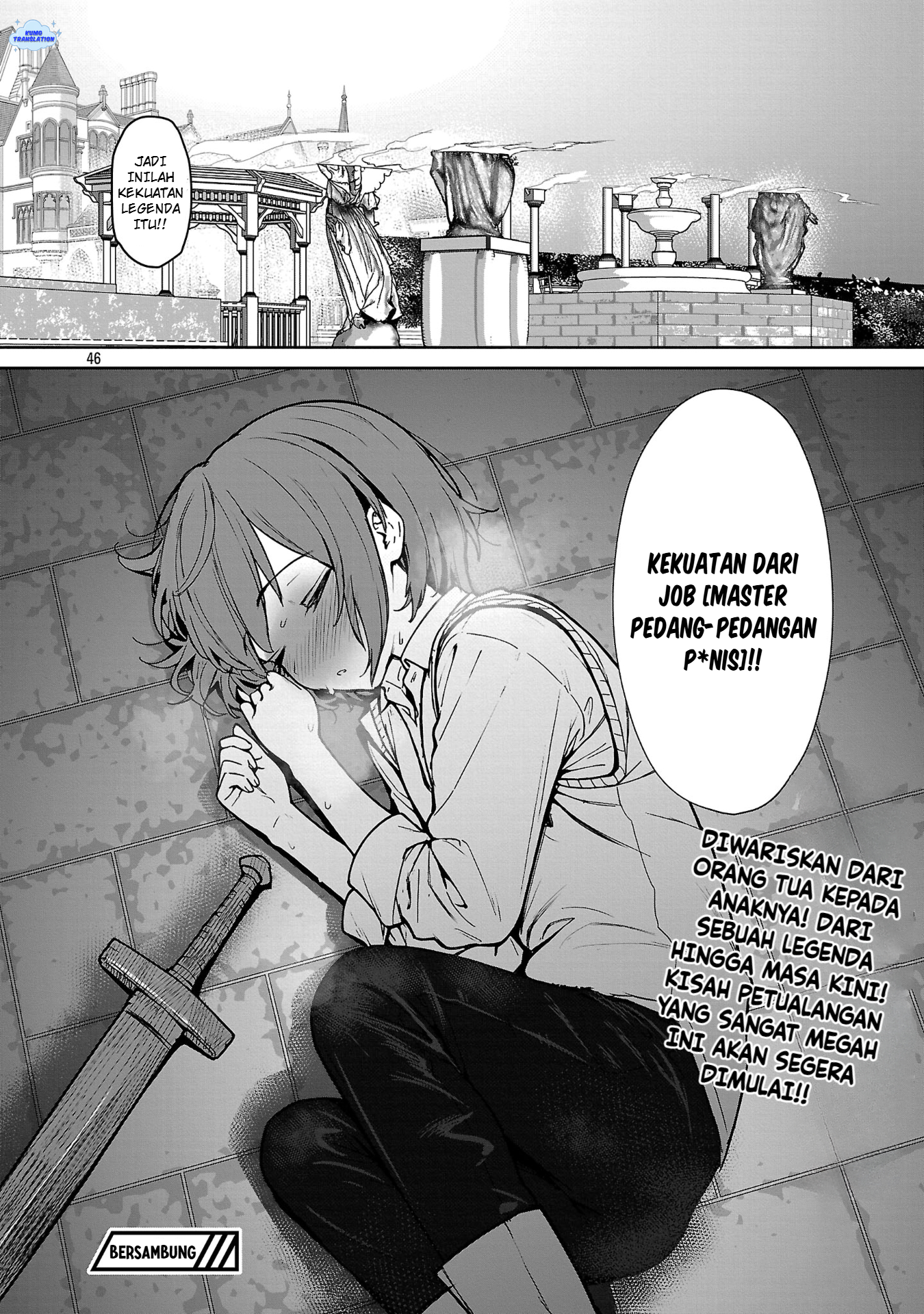 Tousan wa "Kensei", Kaasan wa "Kenshin", Boku wa "Ochinp〇 Chanbara Master" Chapter 1 - halaman 50