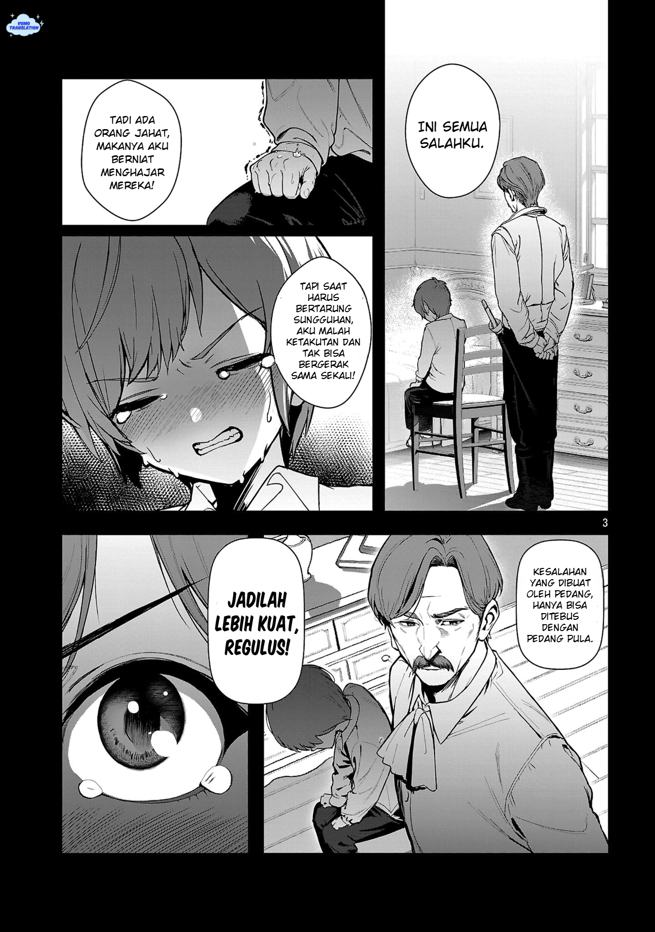 Tousan wa "Kensei", Kaasan wa "Kenshin", Boku wa "Ochinp〇 Chanbara Master" Chapter 1 - halaman 9