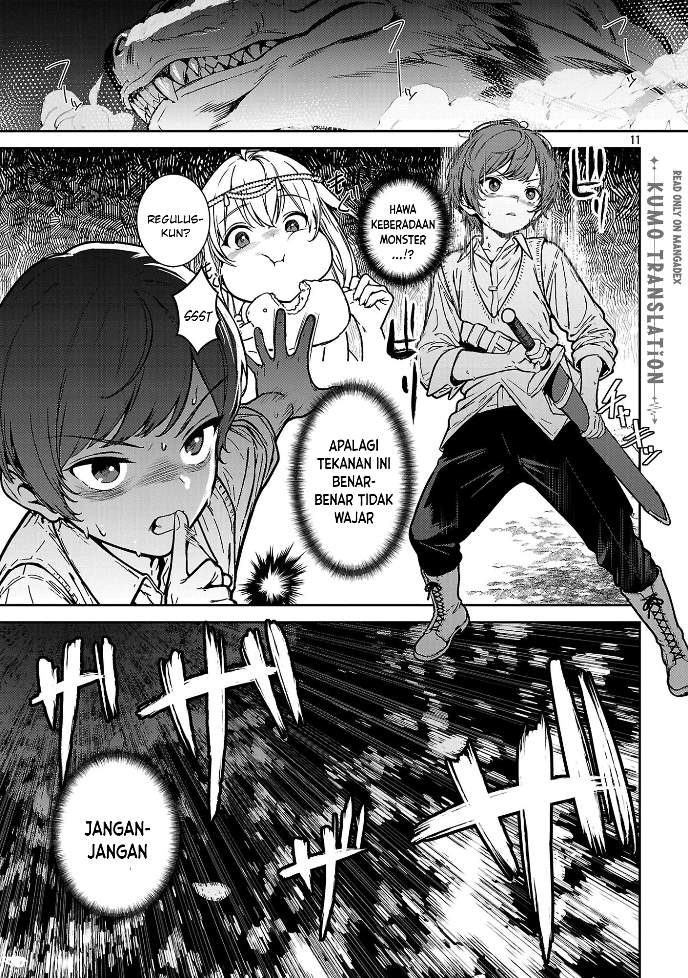 Tousan wa "Kensei", Kaasan wa "Kenshin", Boku wa "Ochinp〇 Chanbara Master" Chapter 2 - halaman 14