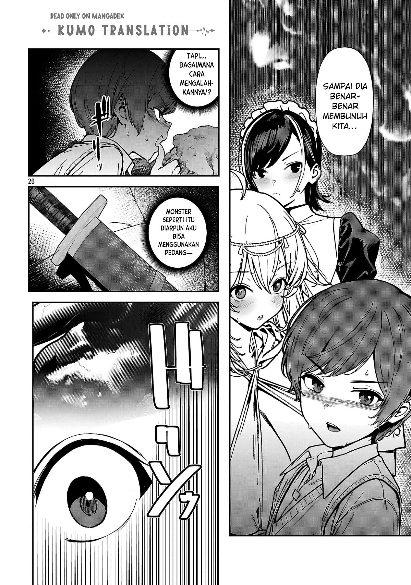 Tousan wa "Kensei", Kaasan wa "Kenshin", Boku wa "Ochinp〇 Chanbara Master" Chapter 2 - halaman 28