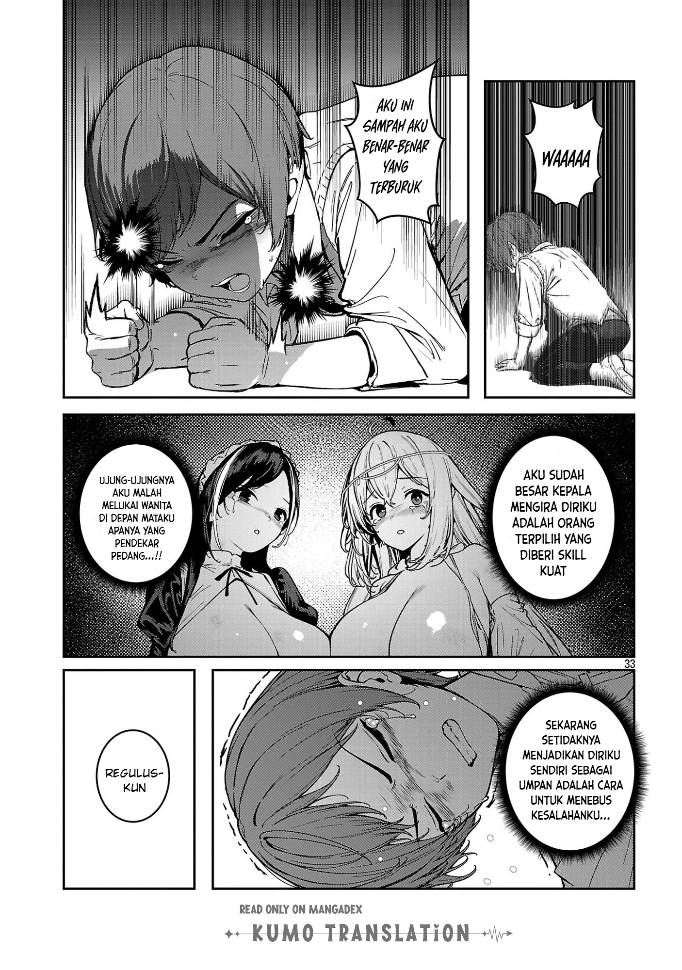 Tousan wa "Kensei", Kaasan wa "Kenshin", Boku wa "Ochinp〇 Chanbara Master" Chapter 2 - halaman 35