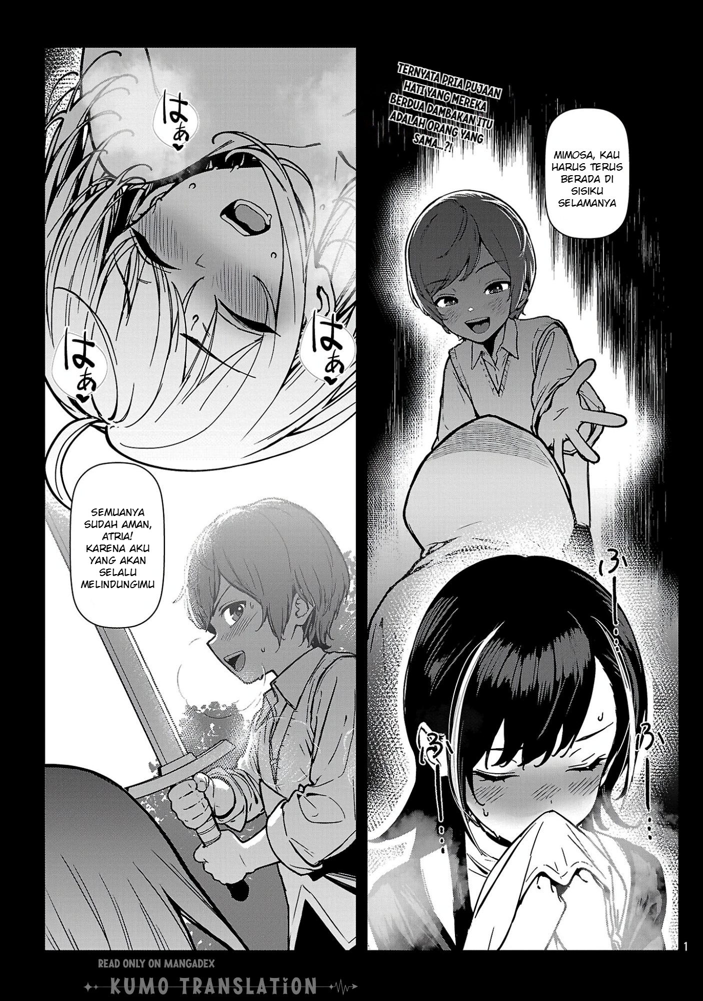 Tousan wa "Kensei", Kaasan wa "Kenshin", Boku wa "Ochinp〇 Chanbara Master" Chapter 2 - halaman 4