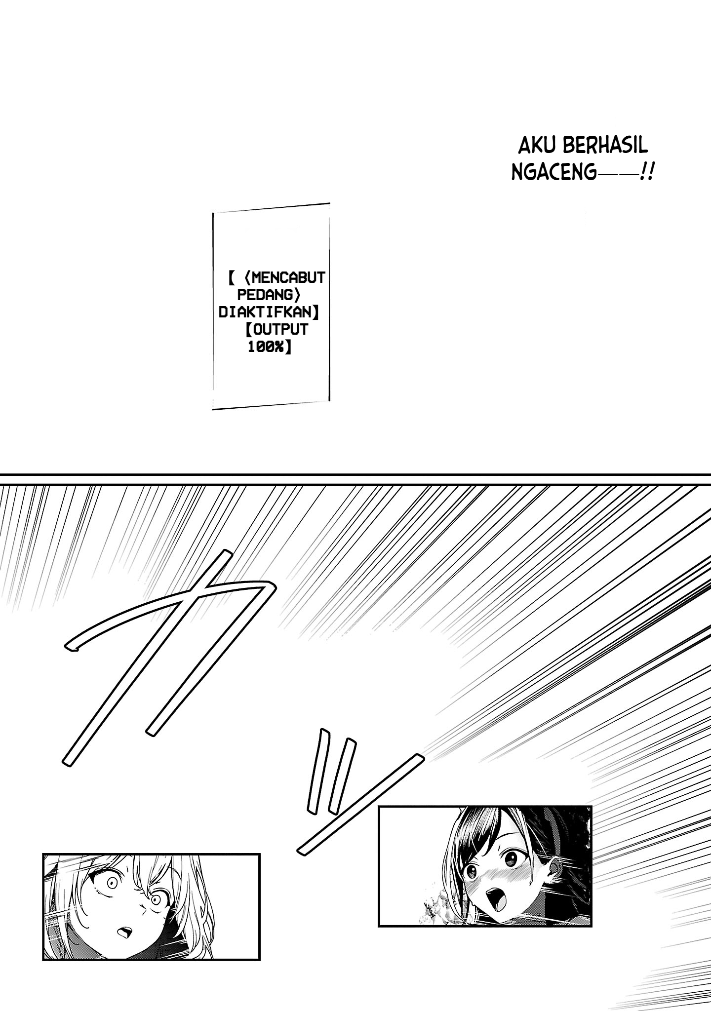 Tousan wa "Kensei", Kaasan wa "Kenshin", Boku wa "Ochinp〇 Chanbara Master" Chapter 2 - halaman 43