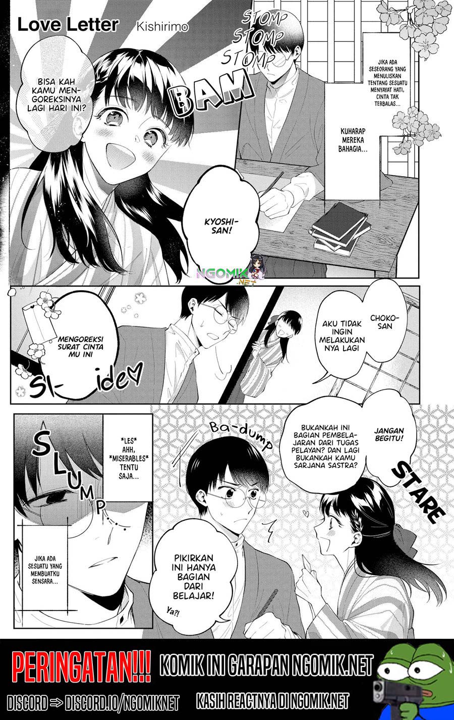 "Toutosugite Yomenaaaaaaai!!" 4P Short Stories Chapter 10 - halaman 2