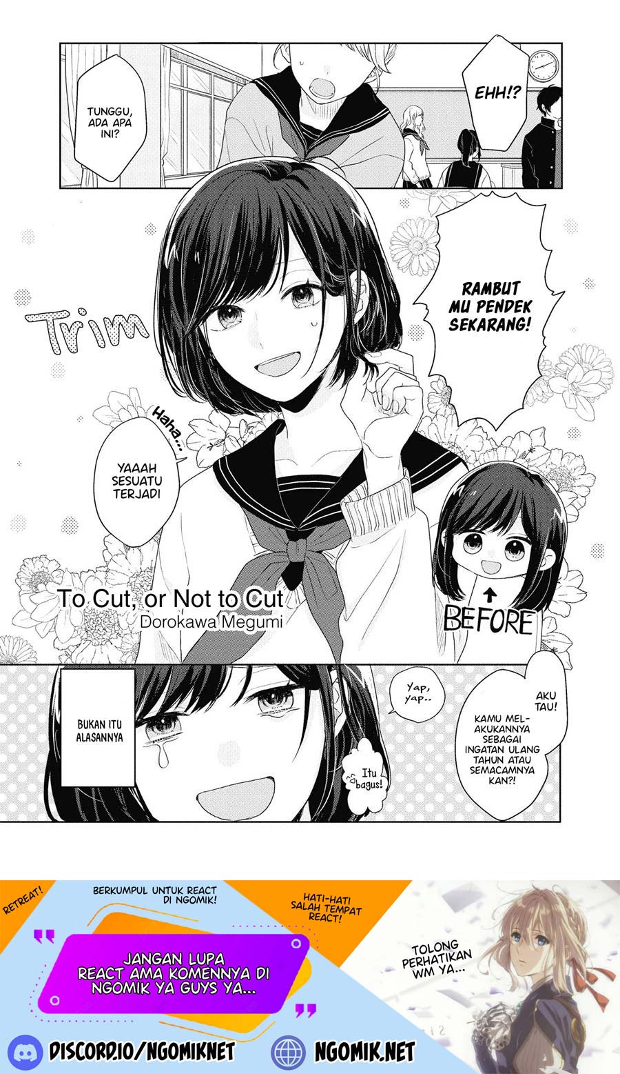 "Toutosugite Yomenaaaaaaai!!" 4P Short Stories Chapter 27 - halaman 2