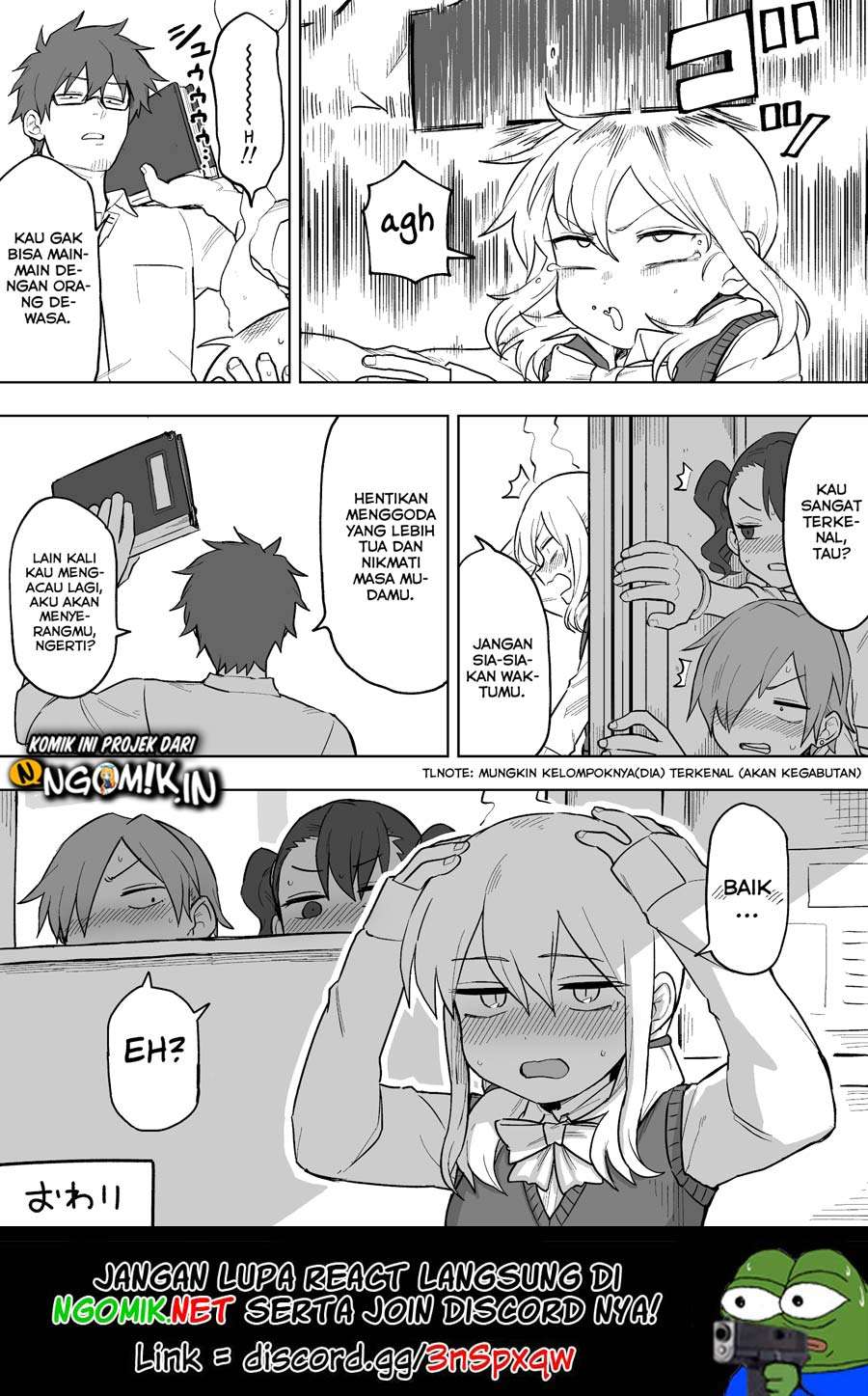 "Toutosugite Yomenaaaaaaai!!" 4P Short Stories Chapter 4 - halaman 5