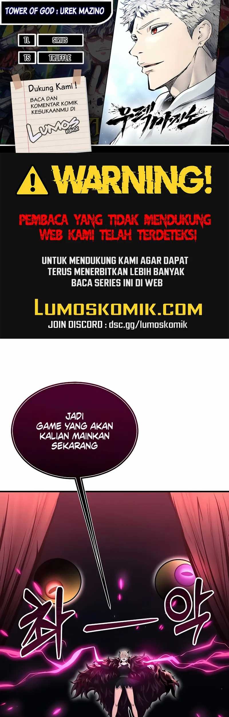 Tower Of God: Side Story Urek Mazino Chapter 3 - halaman 1