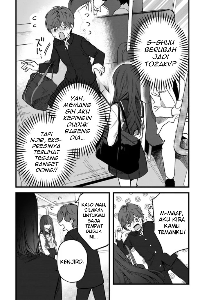 Tozaki-san wa Boku ni dake Tsumetai Chapter 1 - halaman 11