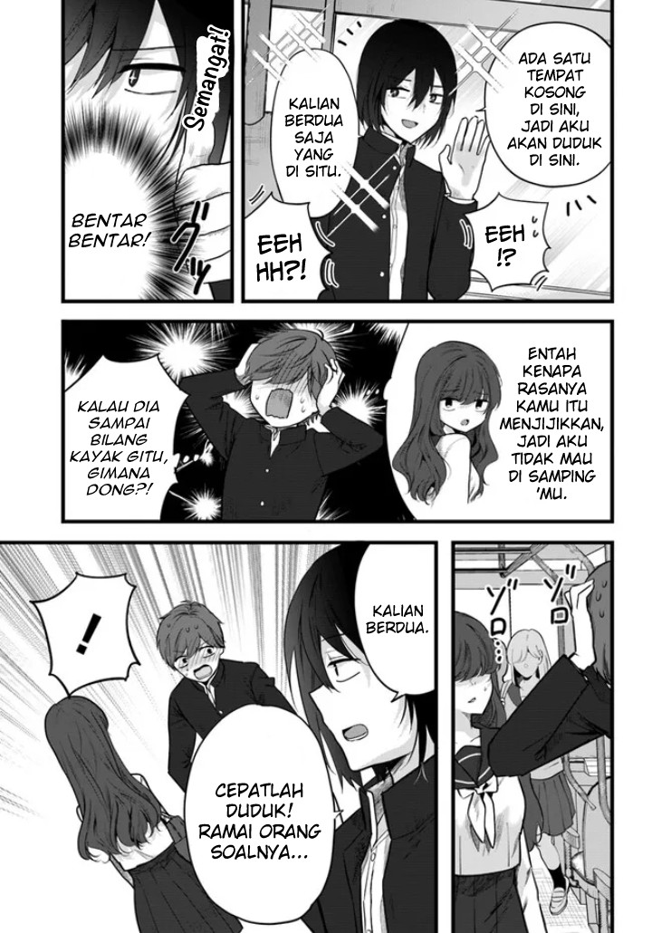 Tozaki-san wa Boku ni dake Tsumetai Chapter 1 - halaman 12