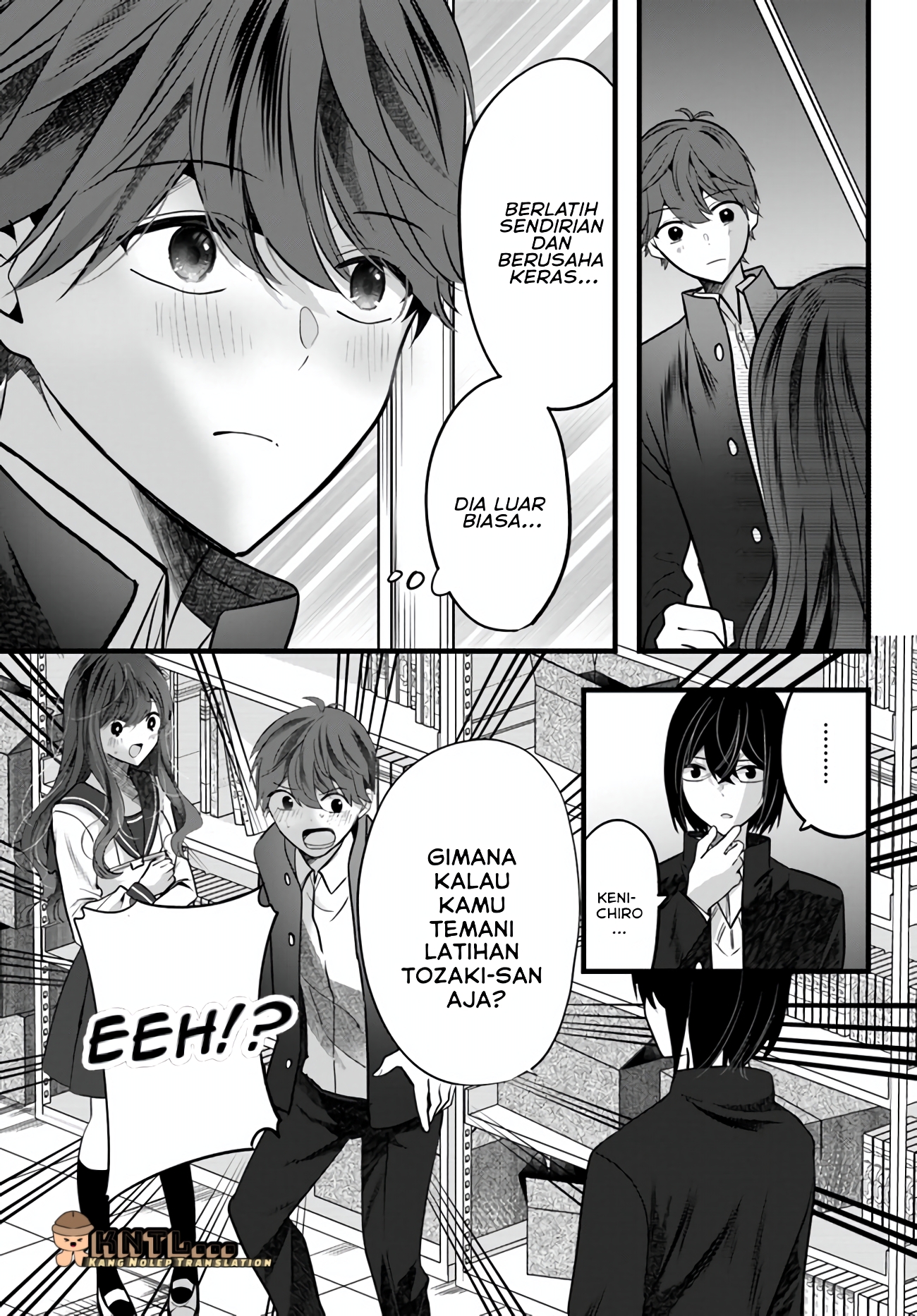 Tozaki-san wa Boku ni dake Tsumetai Chapter 10 - halaman 10