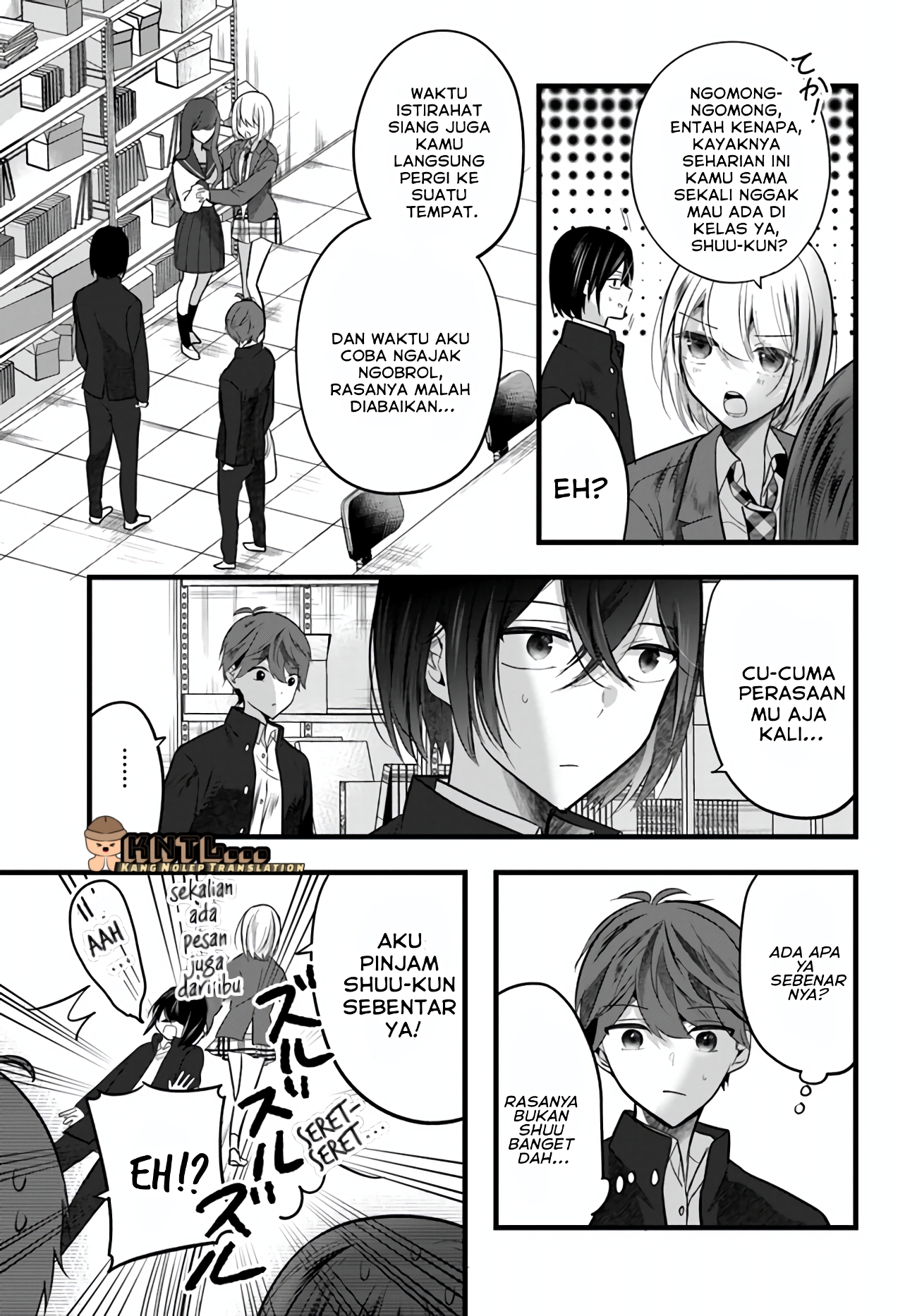 Tozaki-san wa Boku ni dake Tsumetai Chapter 10 - halaman 12