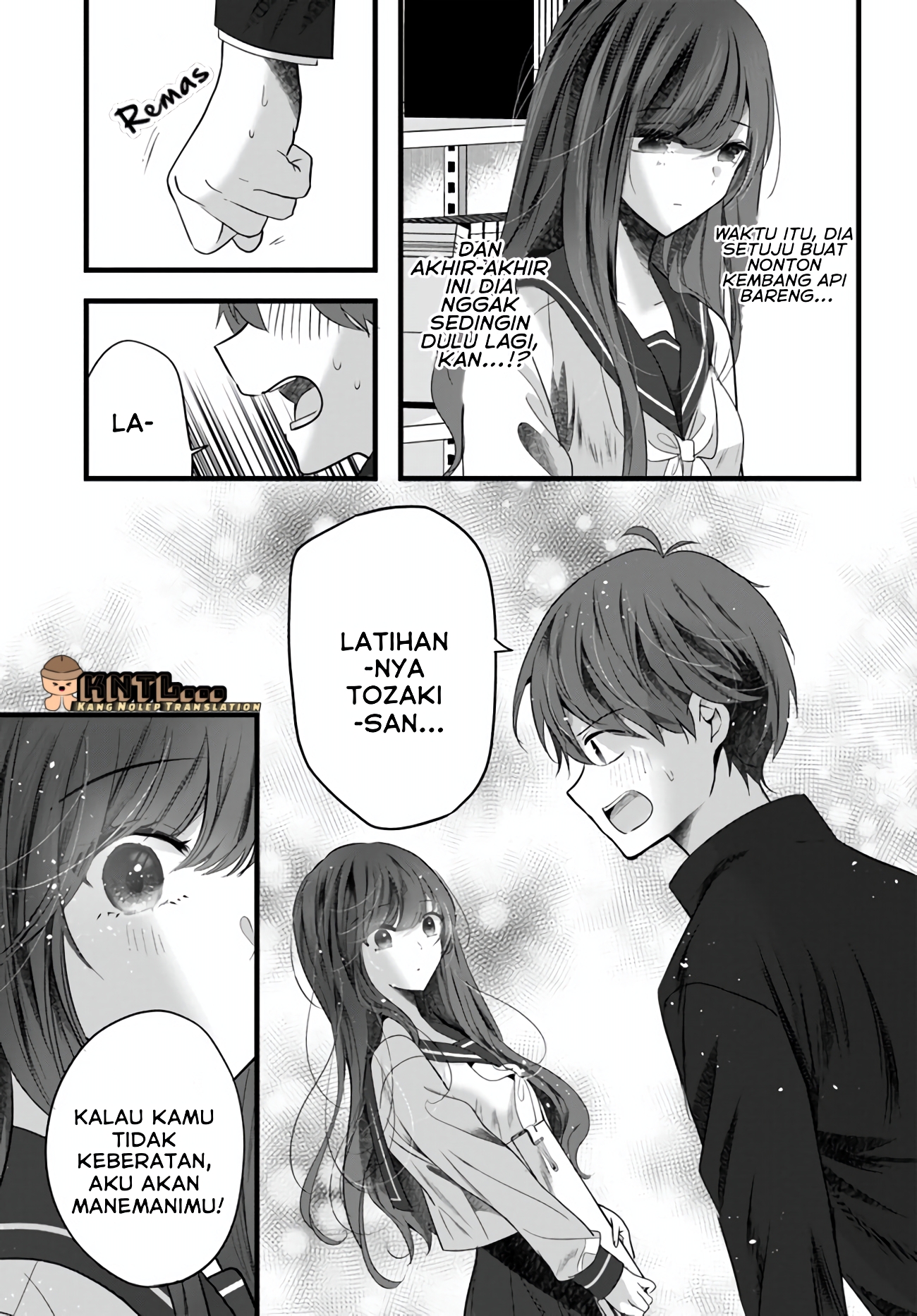 Tozaki-san wa Boku ni dake Tsumetai Chapter 10 - halaman 14