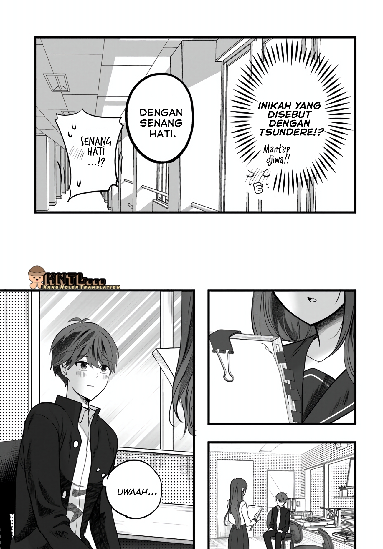 Tozaki-san wa Boku ni dake Tsumetai Chapter 10 - halaman 18