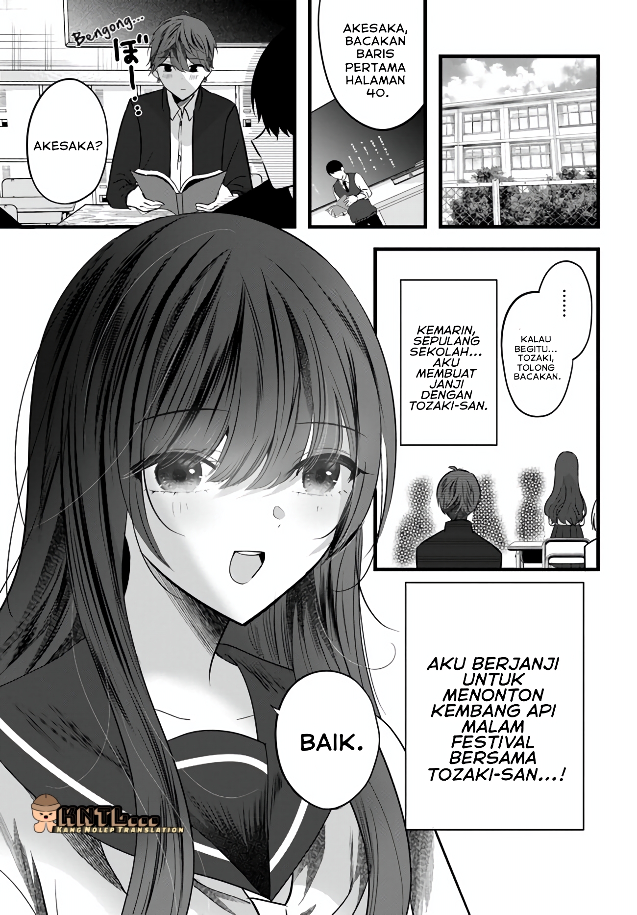 Tozaki-san wa Boku ni dake Tsumetai Chapter 10 - halaman 2