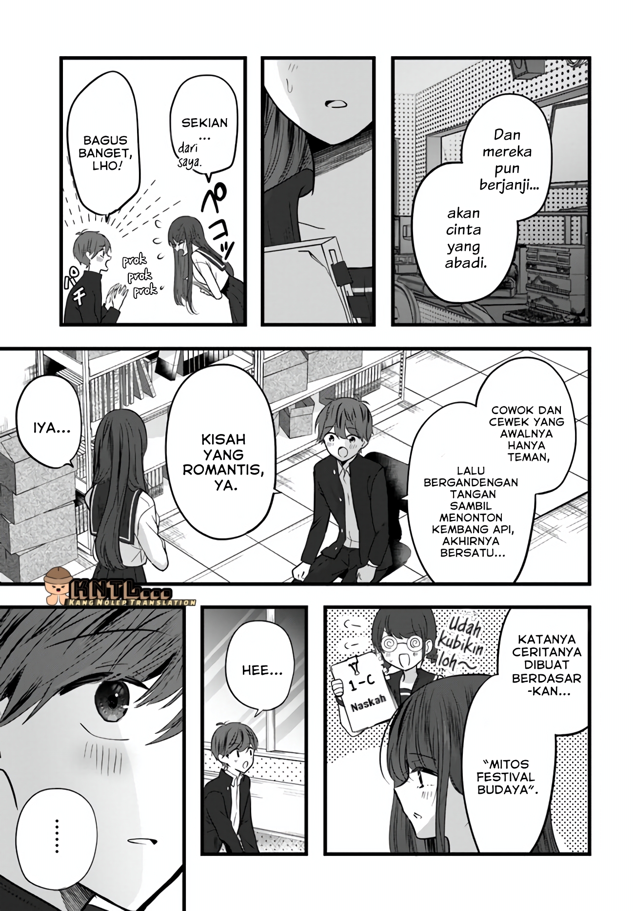 Tozaki-san wa Boku ni dake Tsumetai Chapter 10 - halaman 20