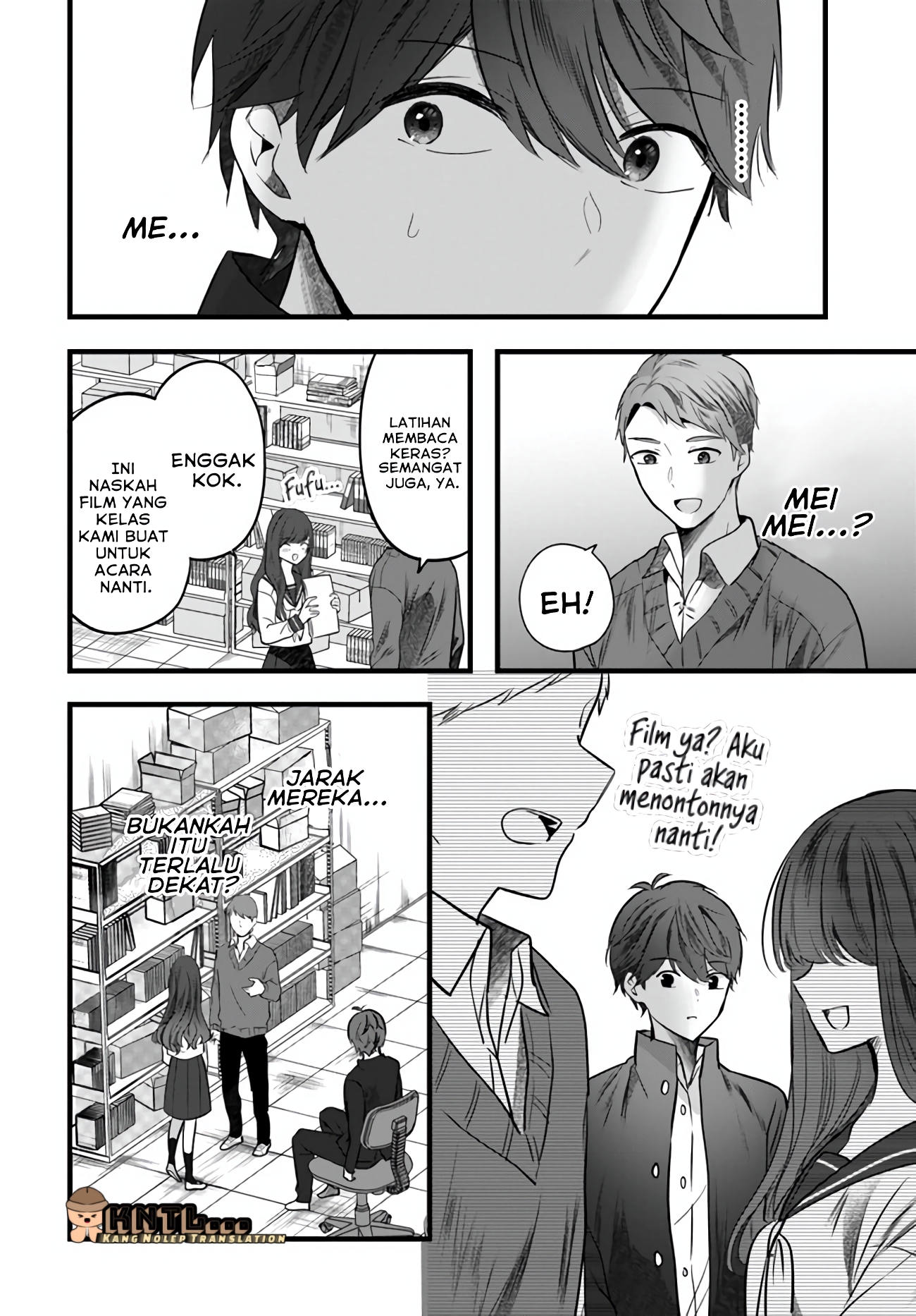 Tozaki-san wa Boku ni dake Tsumetai Chapter 10 - halaman 25