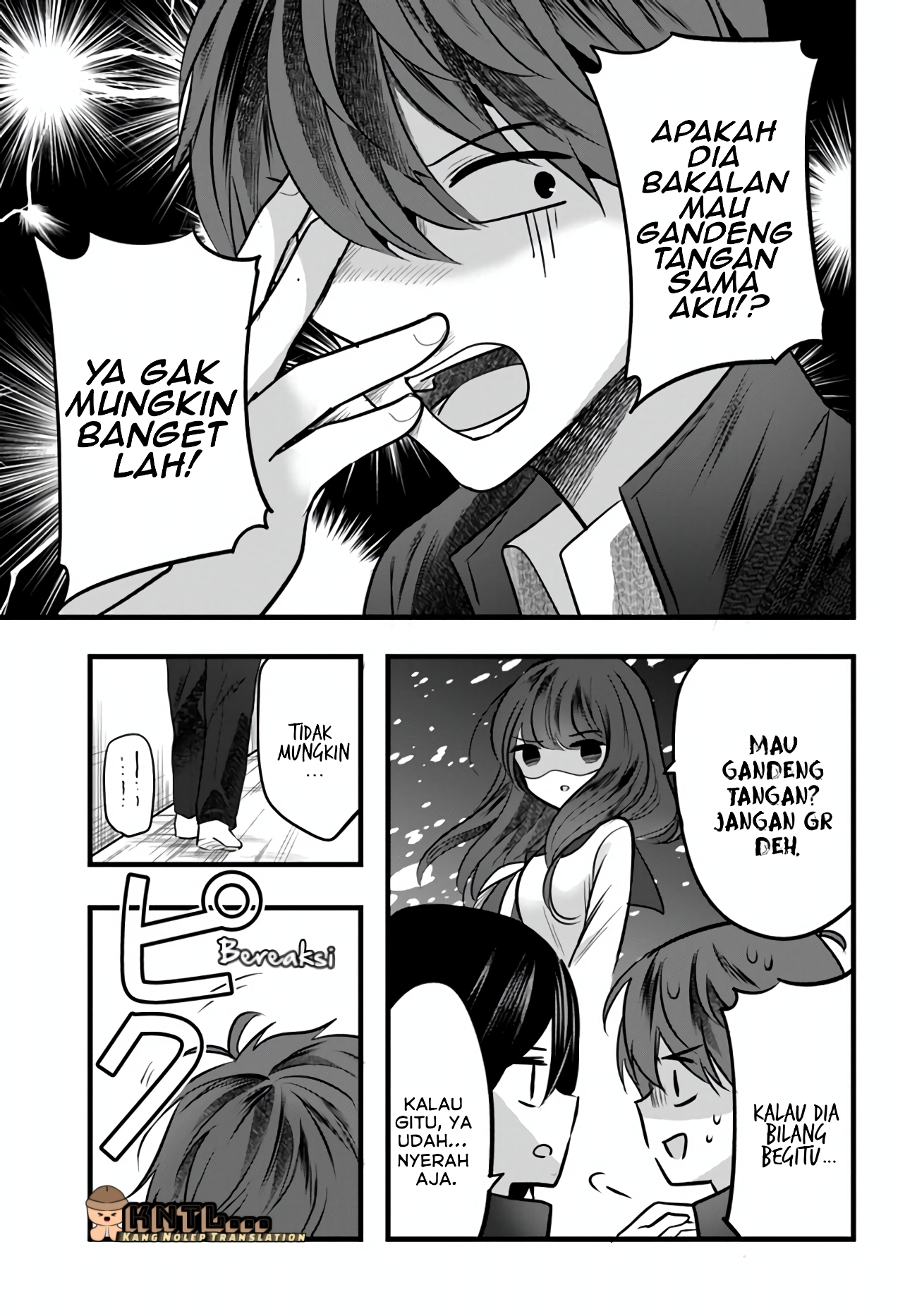 Tozaki-san wa Boku ni dake Tsumetai Chapter 10 - halaman 4