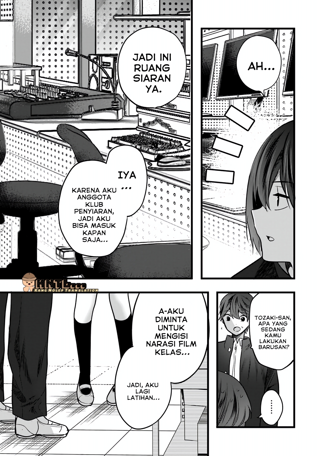 Tozaki-san wa Boku ni dake Tsumetai Chapter 10 - halaman 8