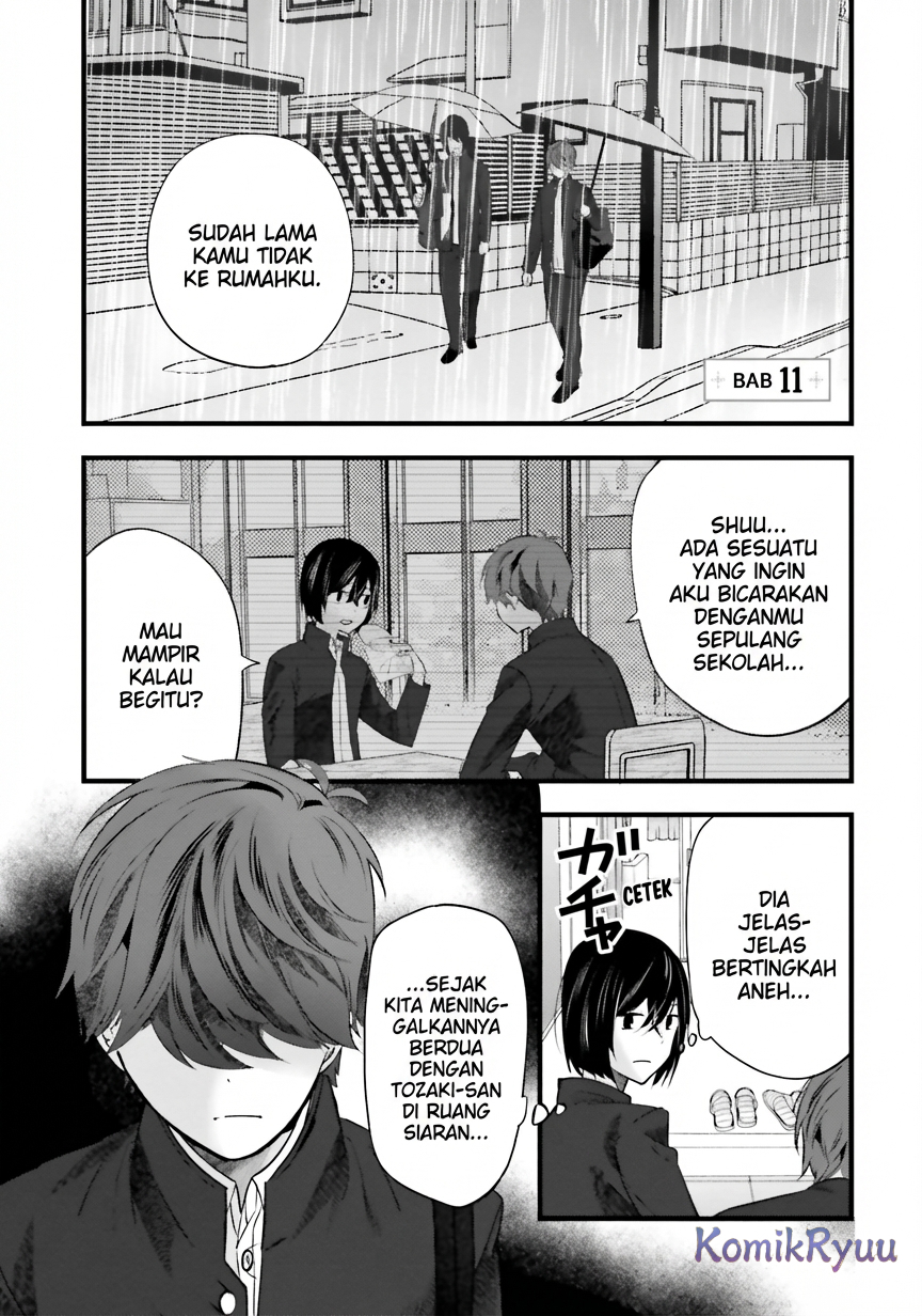 Tozaki-san wa Boku ni dake Tsumetai Chapter 11 - halaman 3
