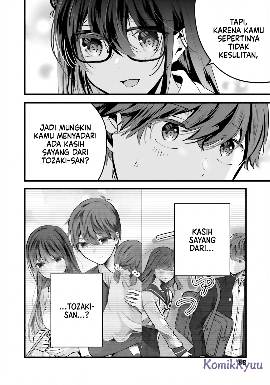 Tozaki-san wa Boku ni dake Tsumetai Chapter 11 - halaman 8