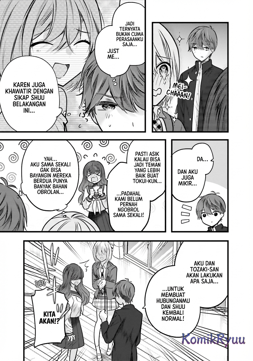 Tozaki-san wa Boku ni dake Tsumetai Chapter 12 - halaman 16