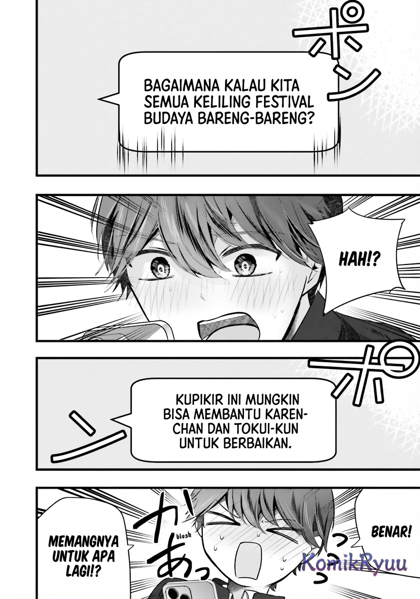 Tozaki-san wa Boku ni dake Tsumetai Chapter 12 - halaman 21
