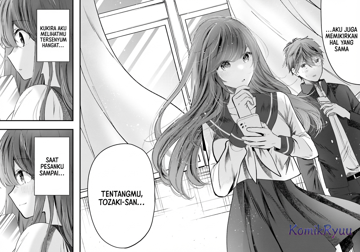 Tozaki-san wa Boku ni dake Tsumetai Chapter 12 - halaman 23