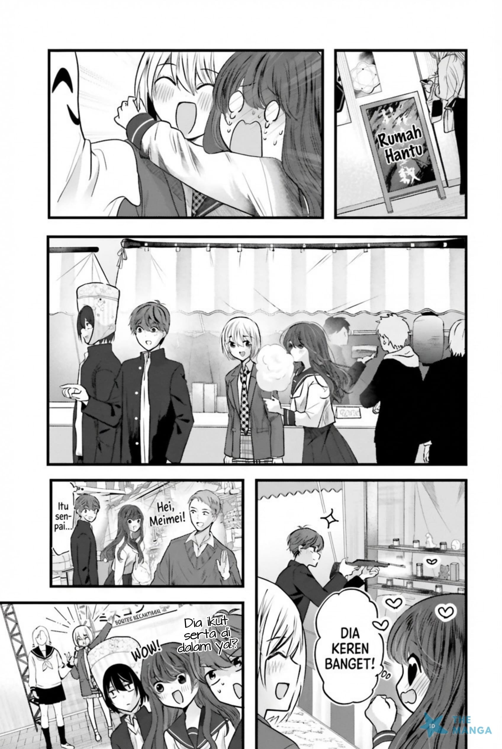 Tozaki-san wa Boku ni dake Tsumetai Chapter 13 - halaman 10
